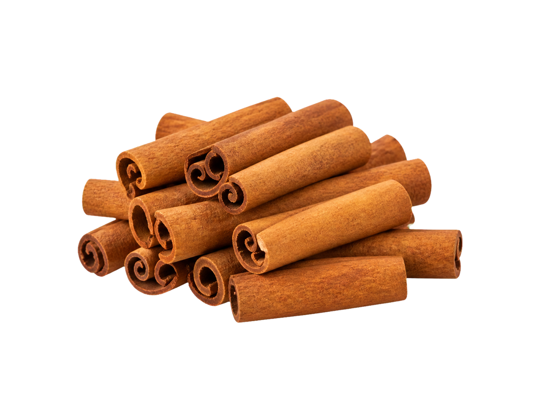 Isolated Cinnamon Quills ingredient selection